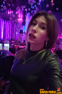 On Dita Von Teese show